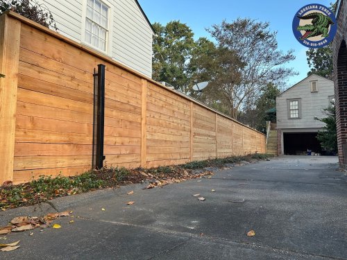 Carousel post from loosianafenceandpatios.