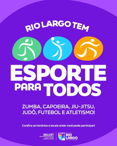 Carousel post from prefeiturariolargo.