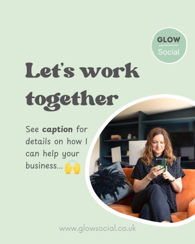 Photo post from glowsocial.uk.