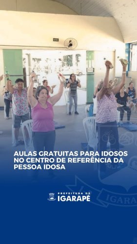 Video post from prefeituradeigarape.