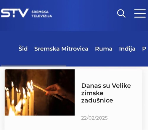 Photo post from sremskatelevizija.