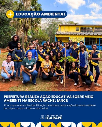 Carousel post from prefeituradeigarape.