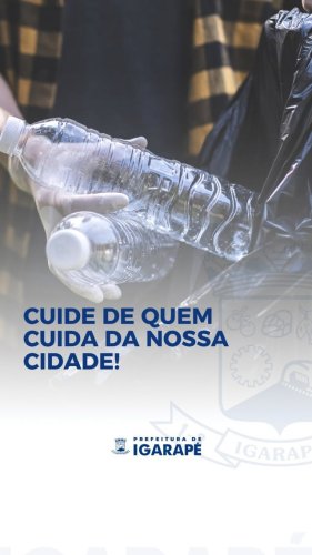 Video post from prefeituradeigarape.