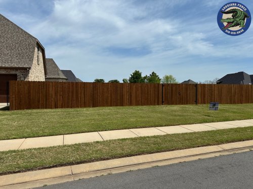 Carousel post from loosianafenceandpatios.