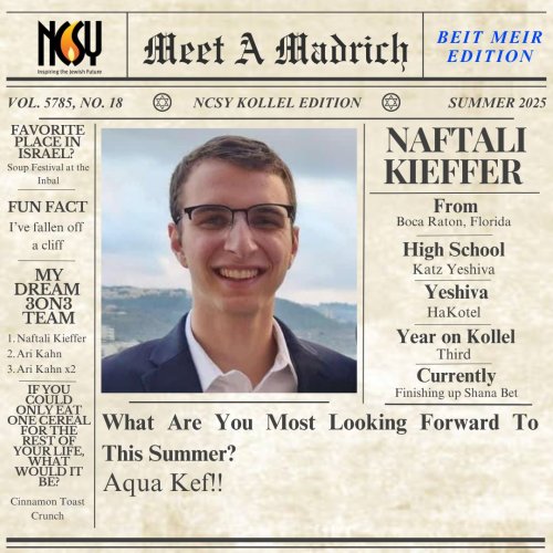 Photo post from ncsykollel.