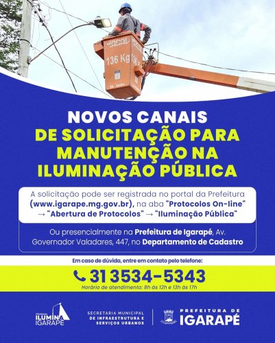 Photo post from prefeituradeigarape.