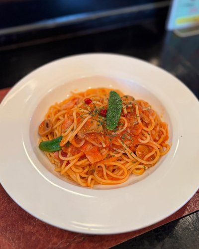 マッキーデニム 勝田駅東口から徒歩15分程にある小さなパスタ屋さん