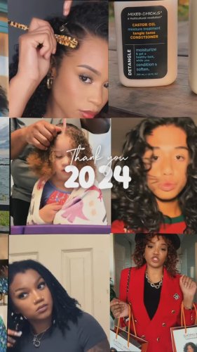 Video post from mixedchickshair.