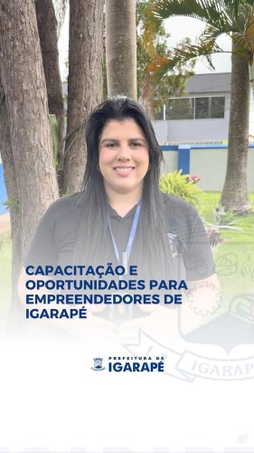 Video post from prefeituradeigarape.