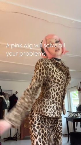 Video post from annabelles_wigs.