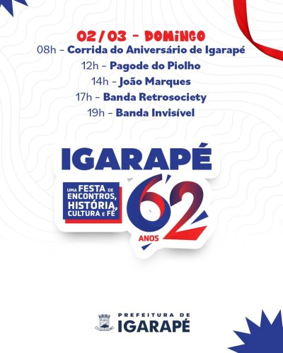 Photo post from prefeituradeigarape.