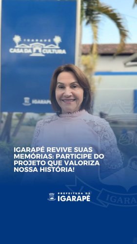 Video post from prefeituradeigarape.