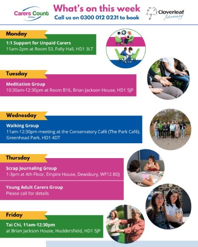 Photo post from carerscountkirklees.