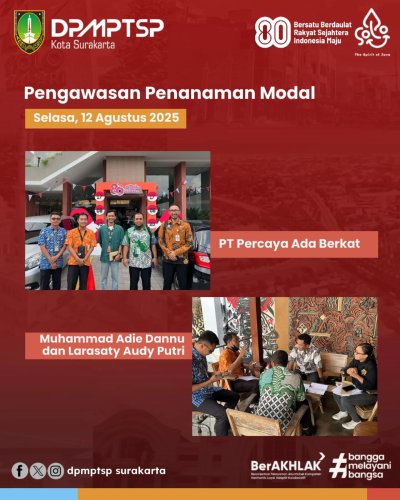 Photo post from dpmptsp.surakarta.