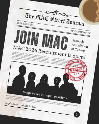 Carousel post from monashcoding.