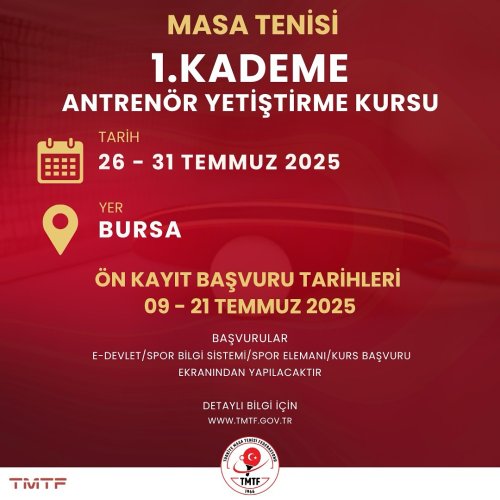 Photo post from turkiyemasatenisifederasyonu.