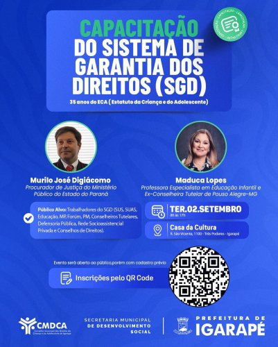 Photo post from prefeituradeigarape.