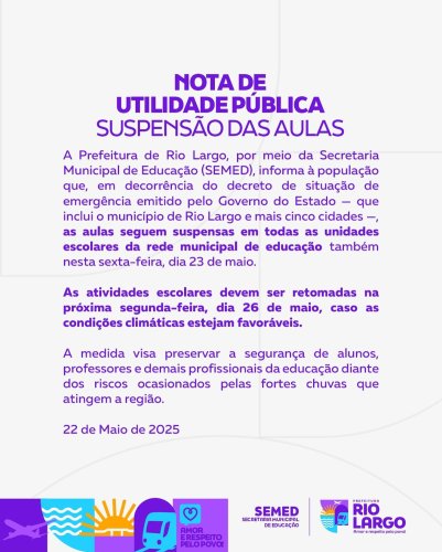 Photo post from prefeiturariolargo.