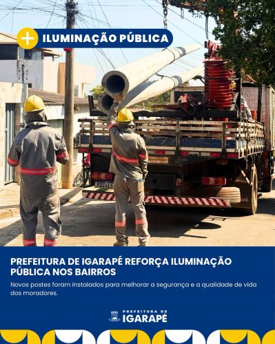 Photo post from prefeituradeigarape.