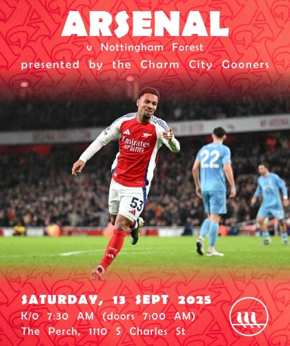 Photo post from charmcitygooners.