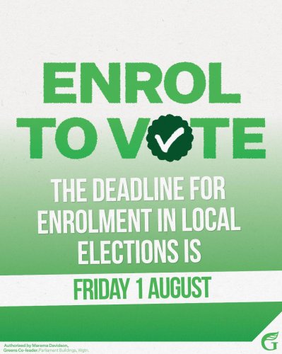 Photo post from nzgreenparty.