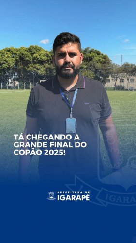 Video post from prefeituradeigarape.