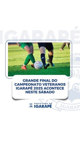 Video post from prefeituradeigarape.