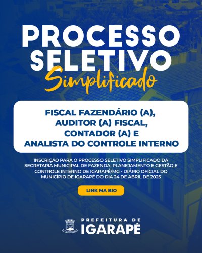 Photo post from prefeituradeigarape.