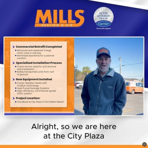 Video post from millshvac.