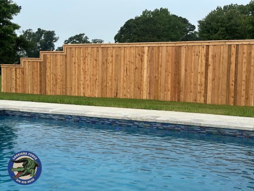 Carousel post from loosianafenceandpatios.