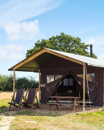 Carousel post from glampings.