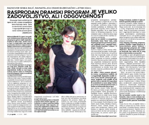 Photo post from dubrovnikfestival.