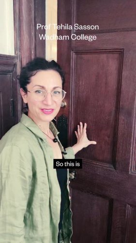 Video post from wadhamoxford.
