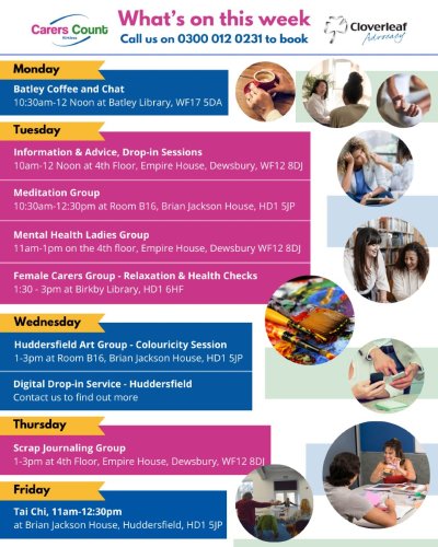 Photo post from carerscountkirklees.
