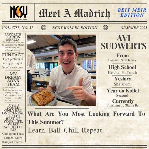 Photo post from ncsykollel.