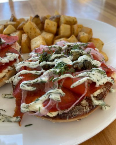 Carousel post from railandriverbistro.