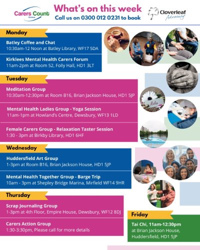 Photo post from carerscountkirklees.