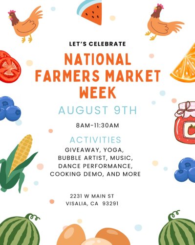 Photo post from visaliafarmersmarket.