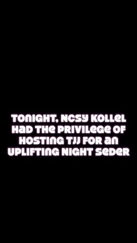 Video post from ncsykollel.