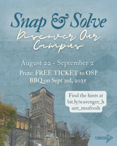 Carousel post from uoftmsa.