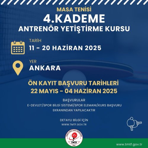 Photo post from turkiyemasatenisifederasyonu.