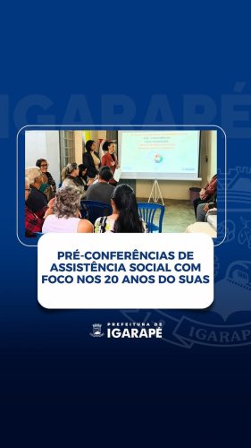 Video post from prefeituradeigarape.