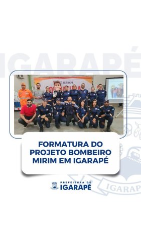 Video post from prefeituradeigarape.