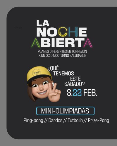 Carousel post from torrejonjoven.