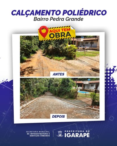 Photo post from prefeituradeigarape.