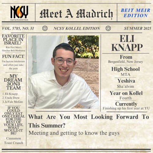 Photo post from ncsykollel.
