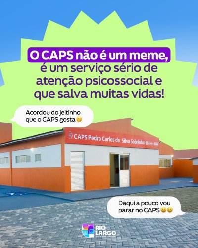 Carousel post from prefeiturariolargo.