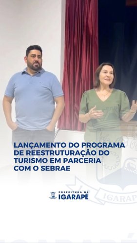 Video post from prefeituradeigarape.