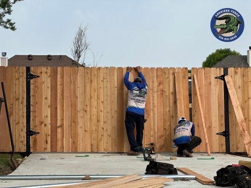 Photo post from loosianafenceandpatios.