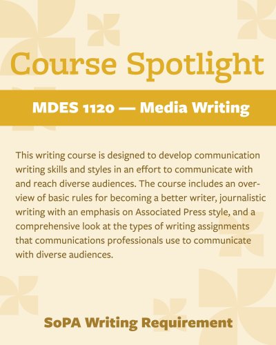 Photo post from tulane.sopa.media.and.design.